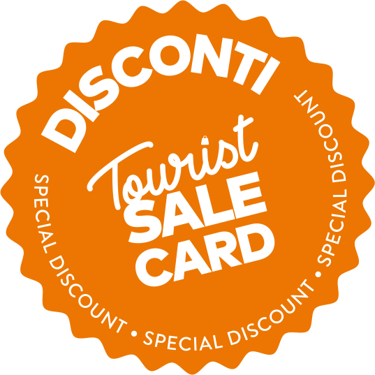 Disconti Tourist Sale Card
